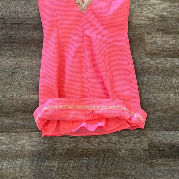 Women’s Pink Lily Pulitzer Dress Size 0 - Picture 5 of 5